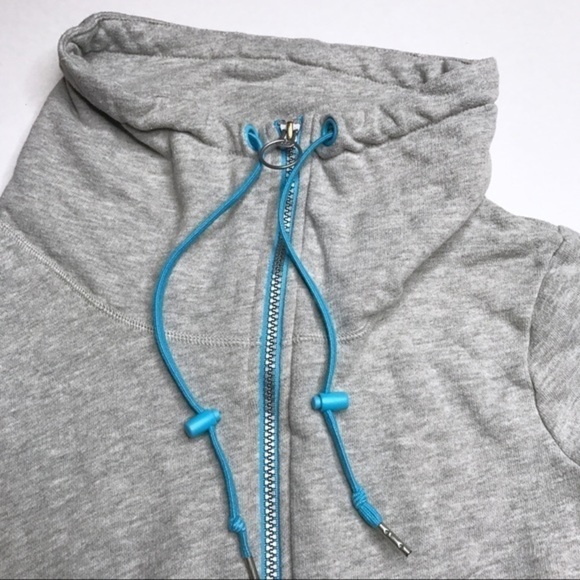 old Navy Zip Up Cowl Neck Jacket - Picture 7 of 8